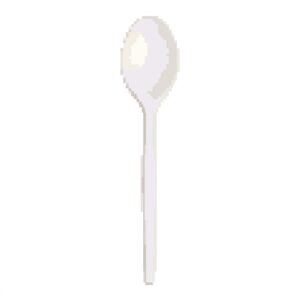 CUCCHIAI PLASTICA 20PZ